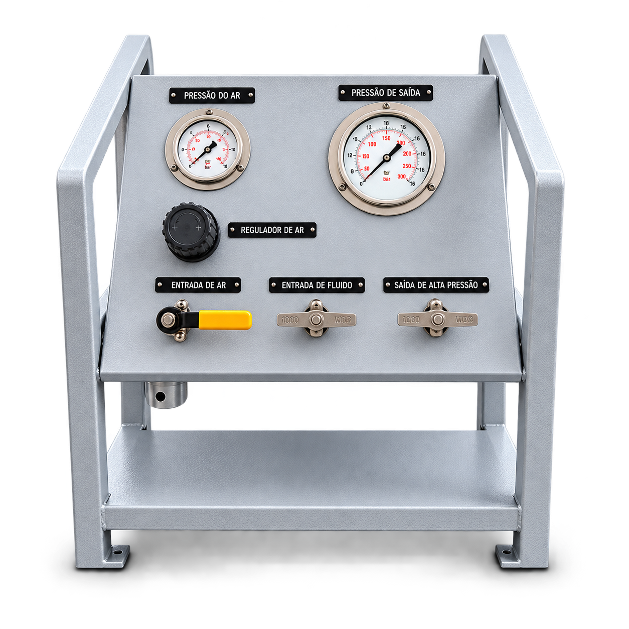 Renderização da unidade hidropneumática DSF-150